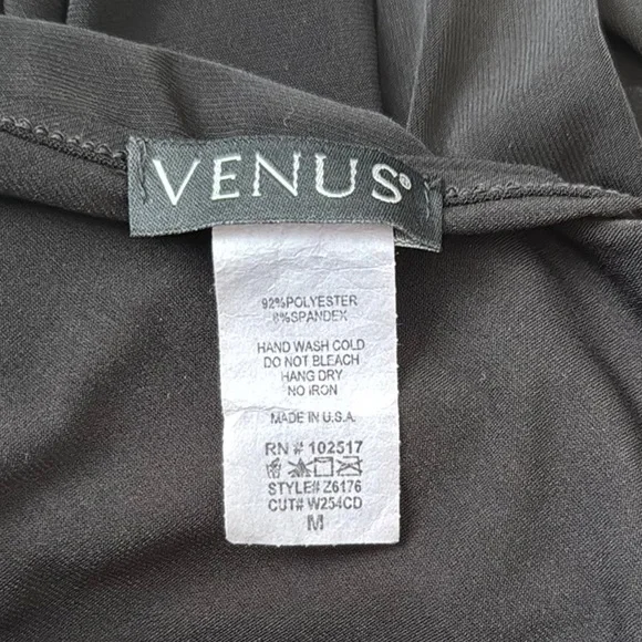 Venus Black Halter Top - Picture 3 of 5